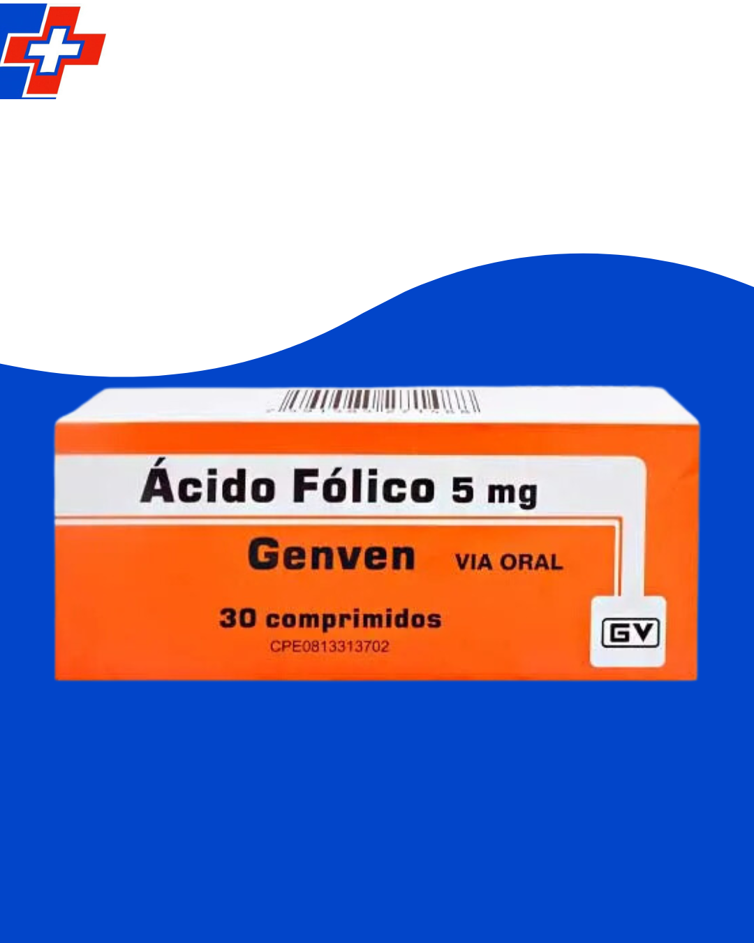 ACIDO FOLICO 5 MG X 30 COMP GV