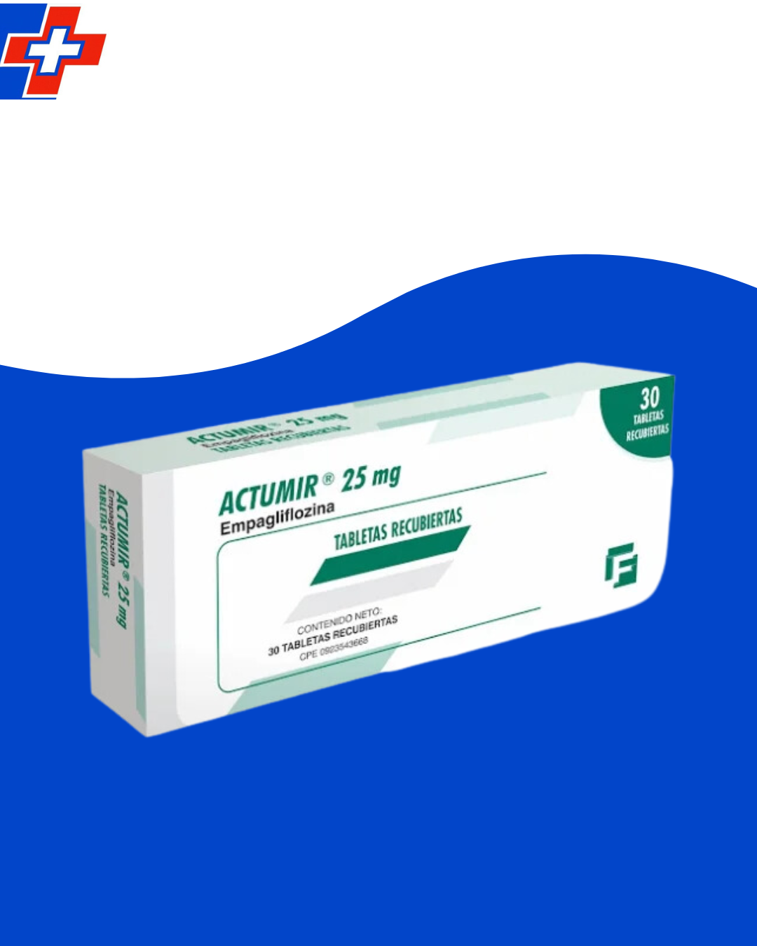 ACTUMIR 25MG X 30 TABLETAS