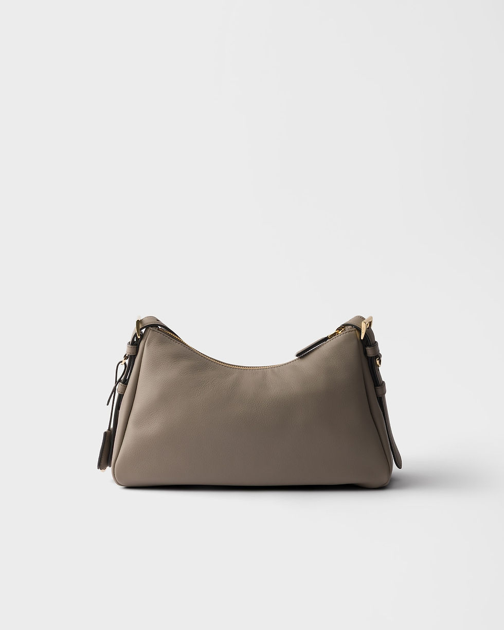 Thumbnail: Prada Aimée medium shoulder bag in clay leather – view 4