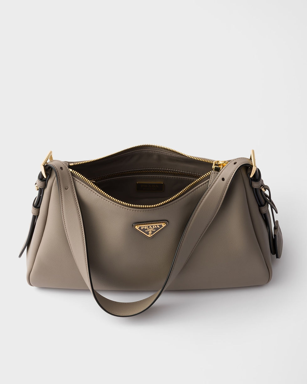 Thumbnail: Prada Aimée medium shoulder bag in clay leather – view 5