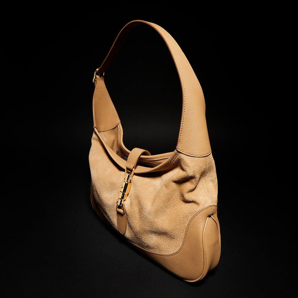 Thumbnail: Gucci Jackie 1961 medium shoulder bag - sand suede