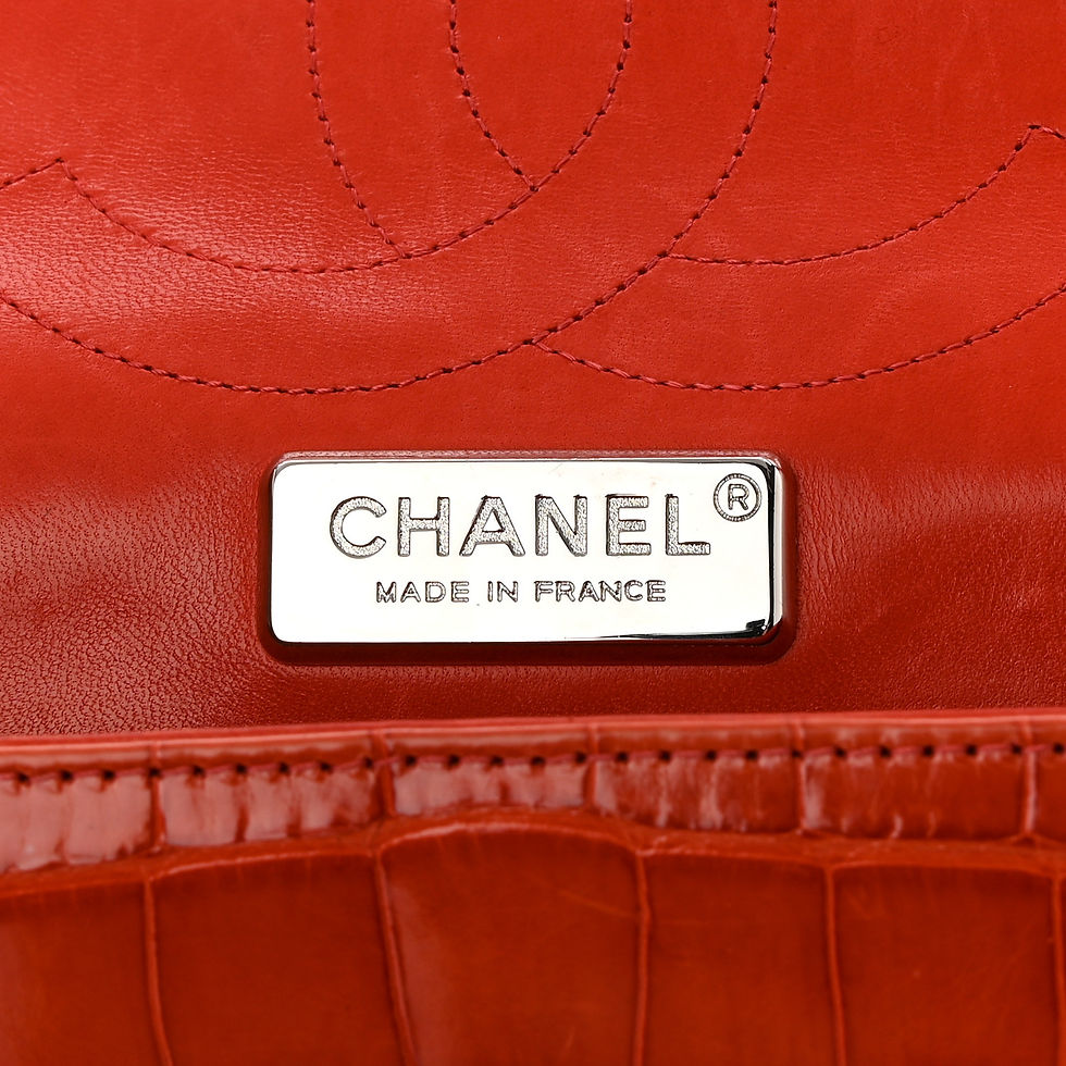 Thumbnail: Chanel authenticity card and microchip