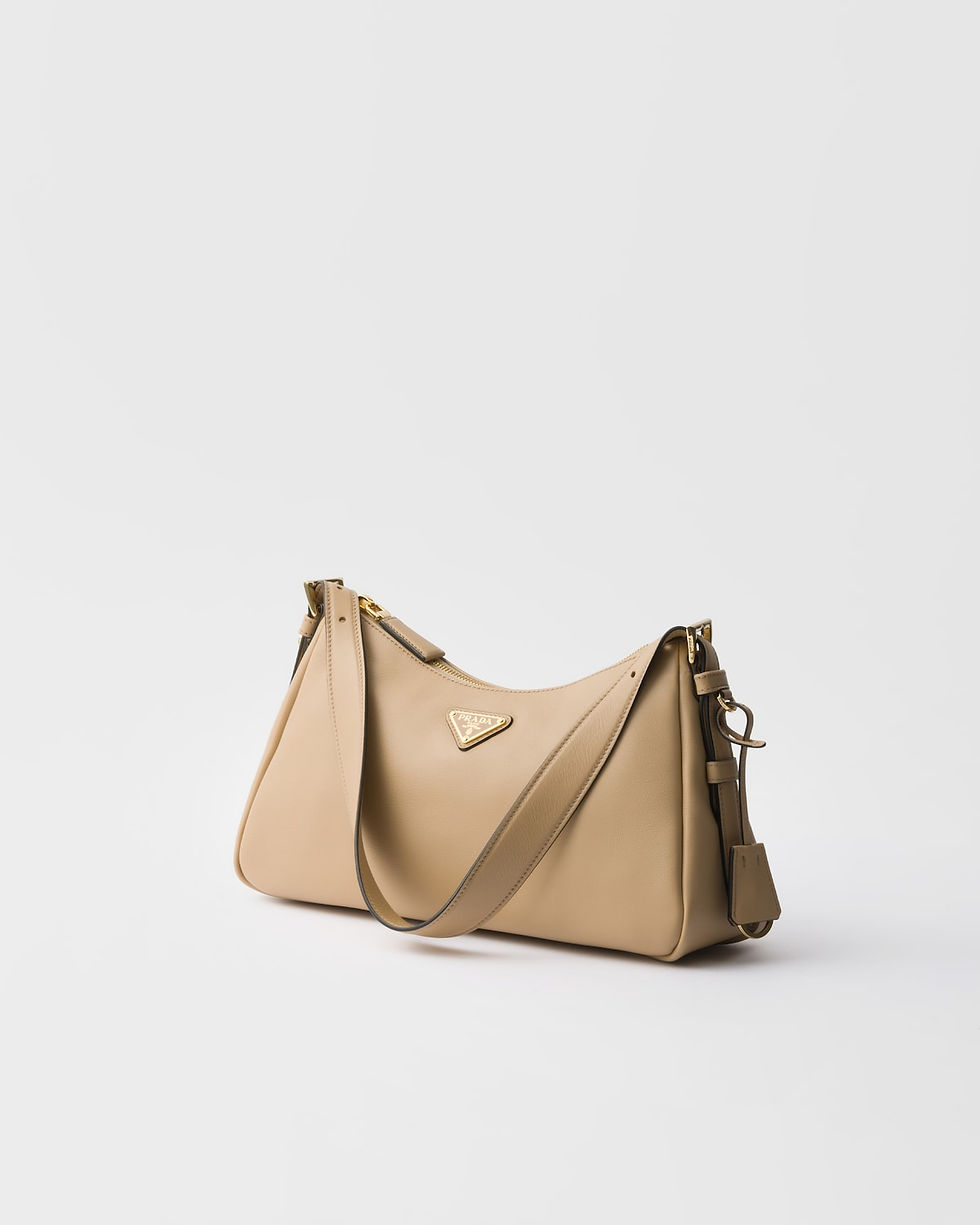 Thumbnail: Prada Aimée medium shoulder bag in sand leather – view 2