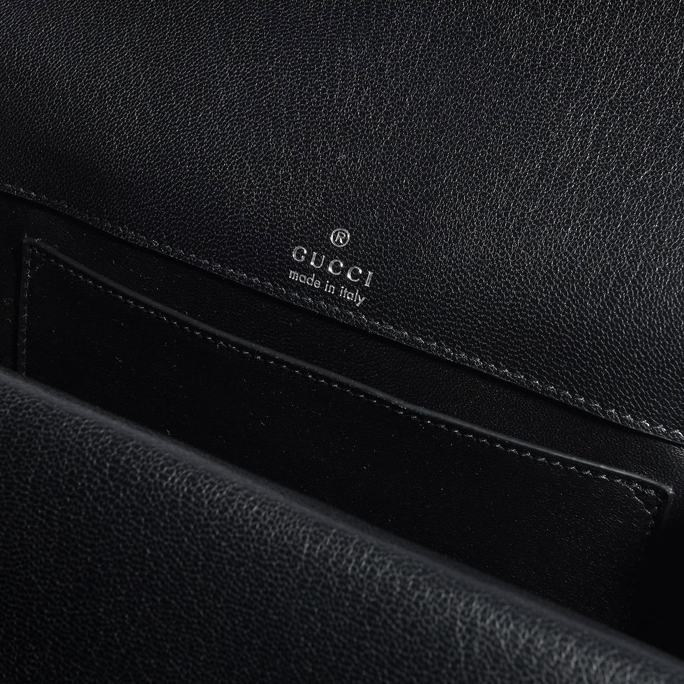 Thumbnail: Gucci Dionysus medium shoulder bag - black leather