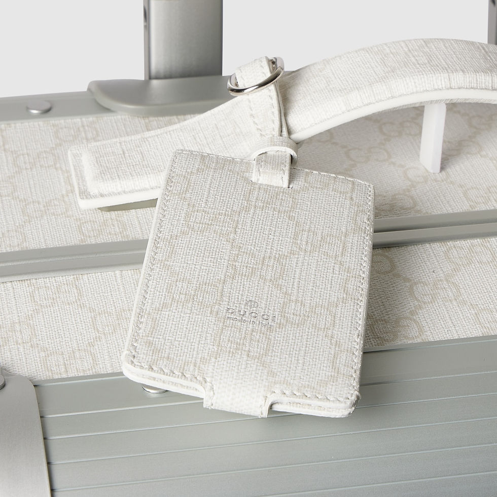 Thumbnail: Gucci Porter cabin plus trolley - silver and white Supreme