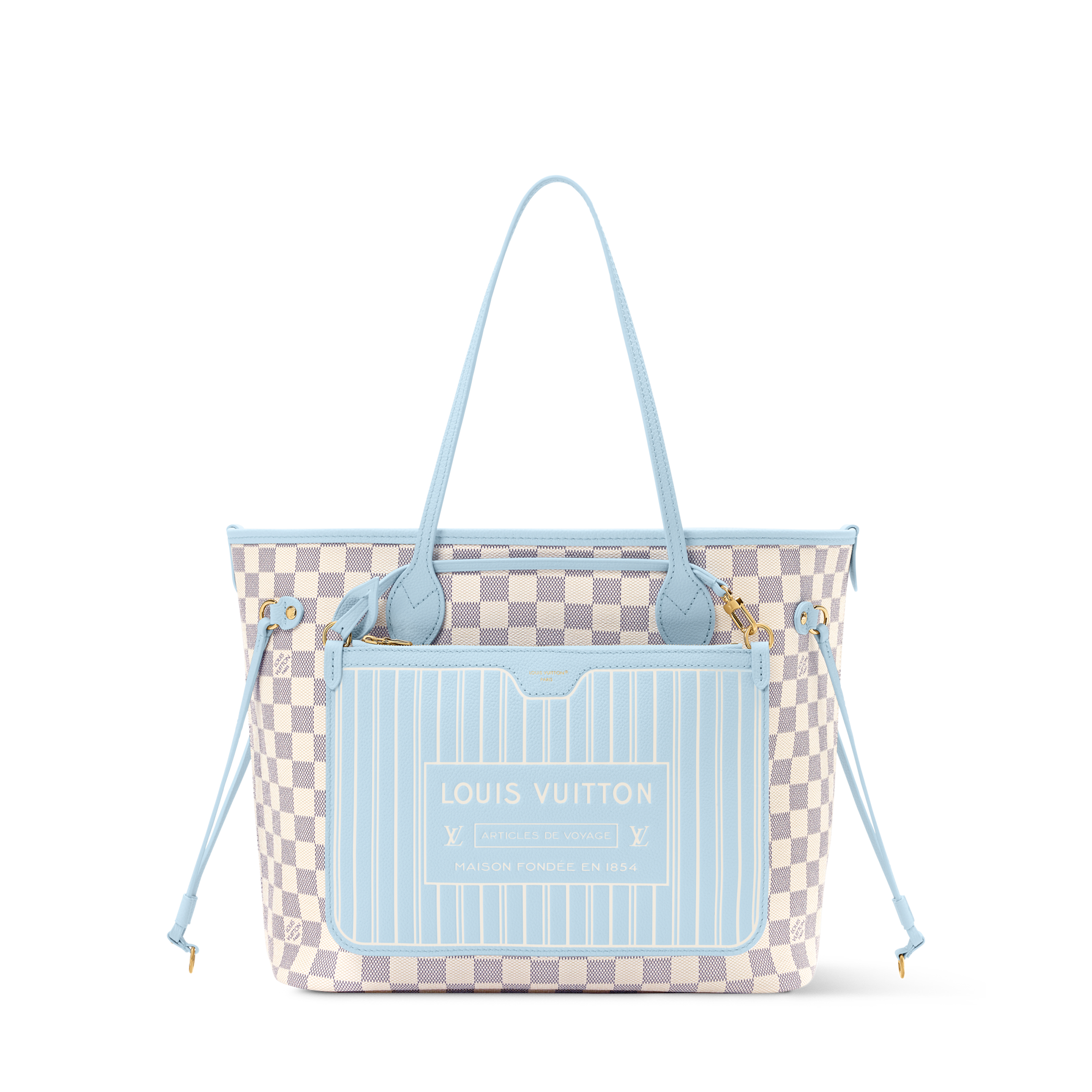Louis Vuitton Neverfull Inside Out MM Bag (N40946)