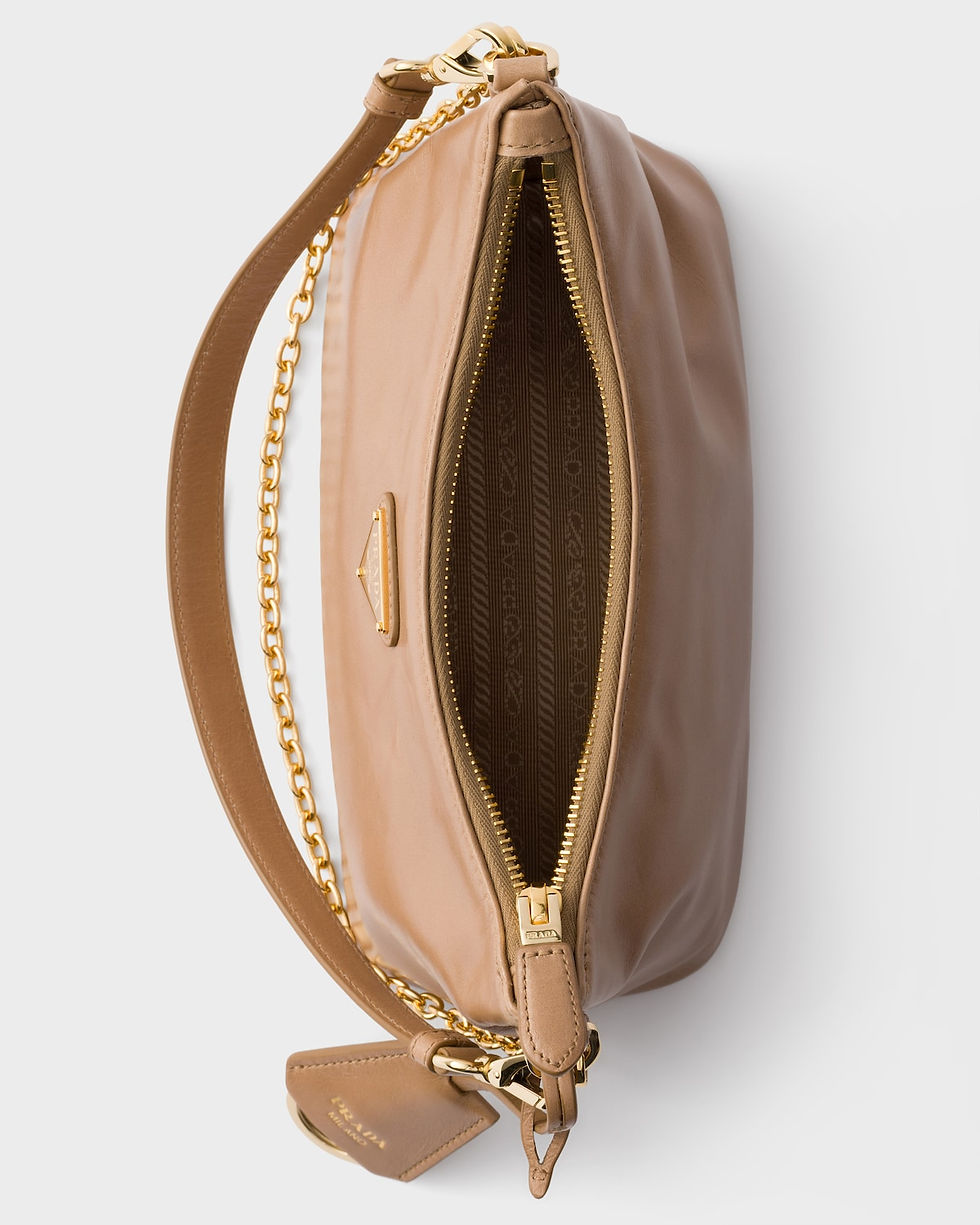 Thumbnail: Prada mini shoulder bag in cameo calfskin – view 5