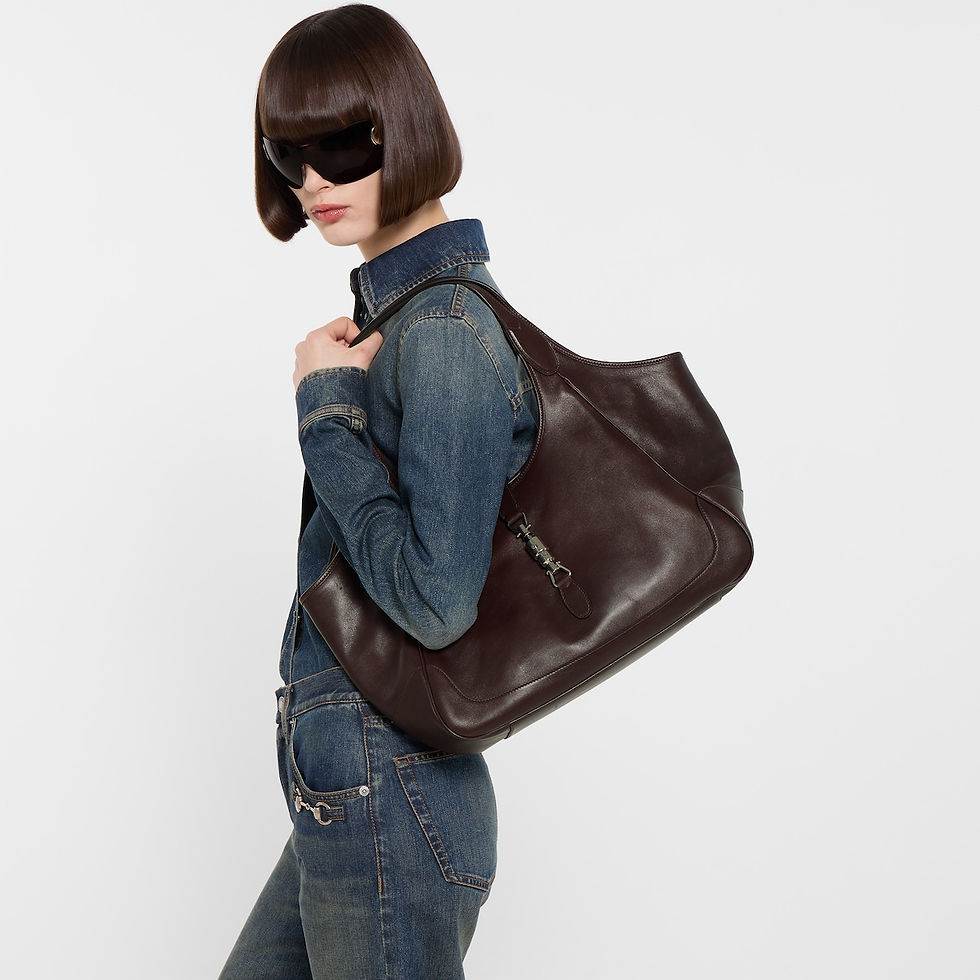 Thumbnail: Gucci Mercato medium tote bag - dark brown leather