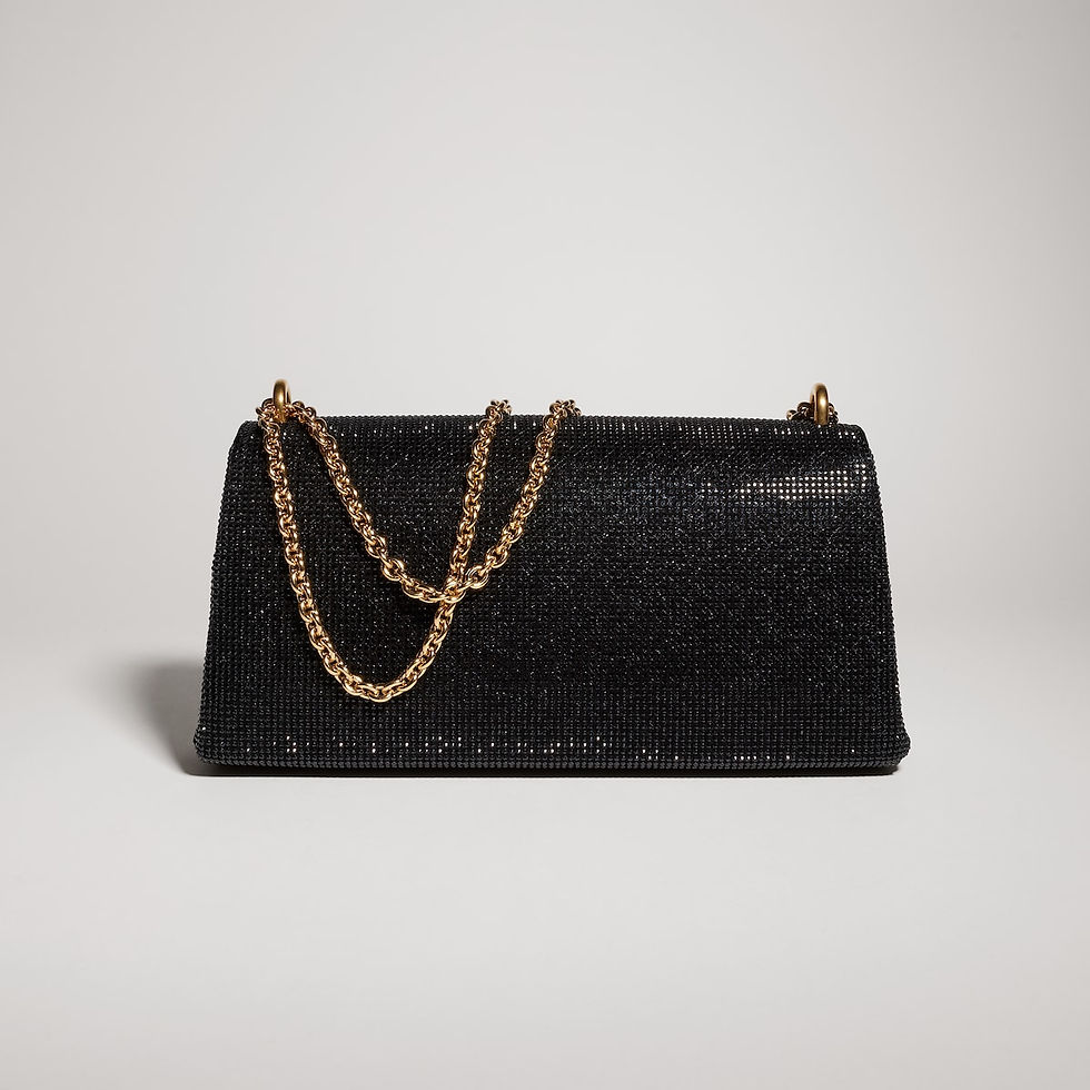 Thumbnail: Gucci Dionysus crystal medium shoulder bag - black suede