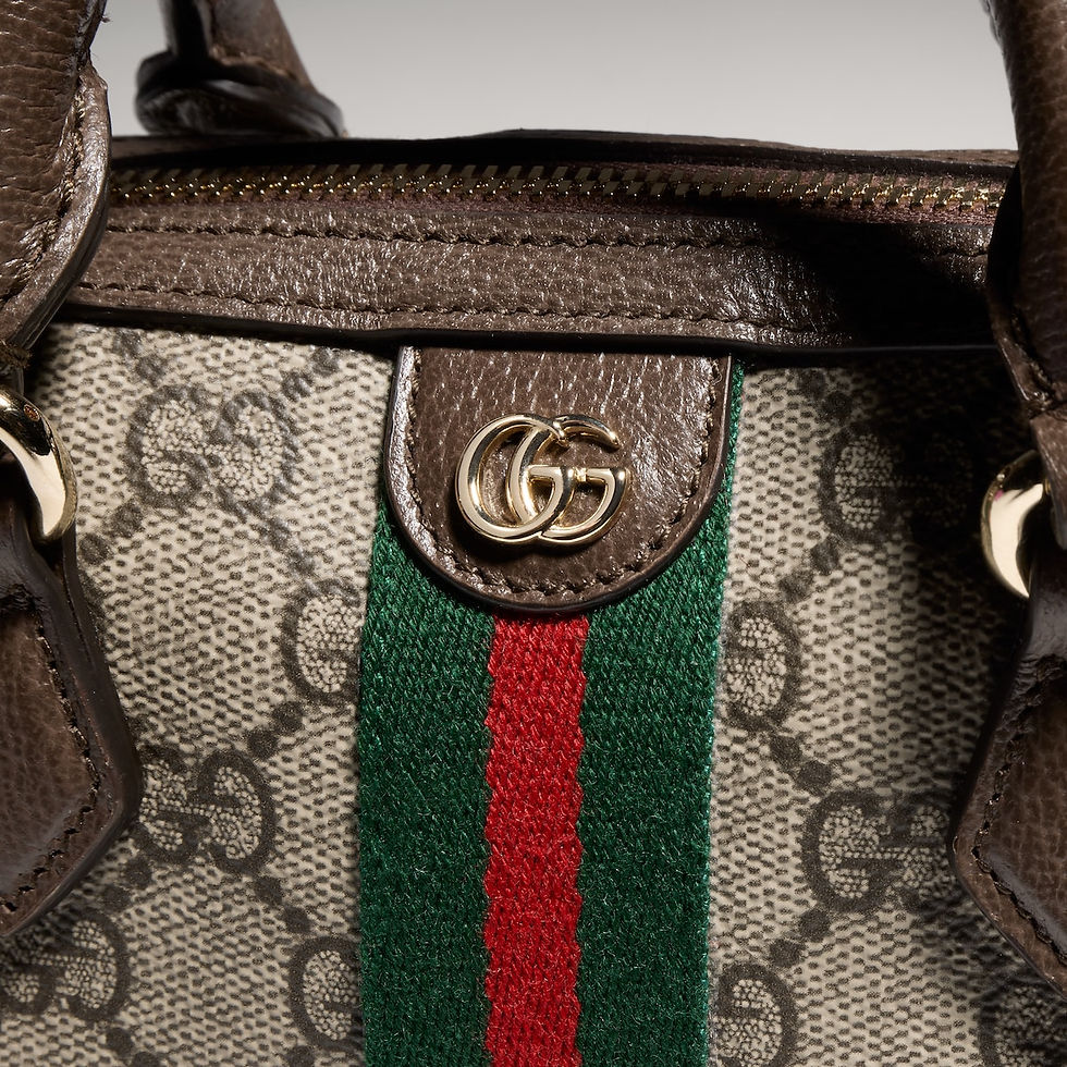 Thumbnail: Gucci Ophidia mini boston bag - beige and brown GG fabric