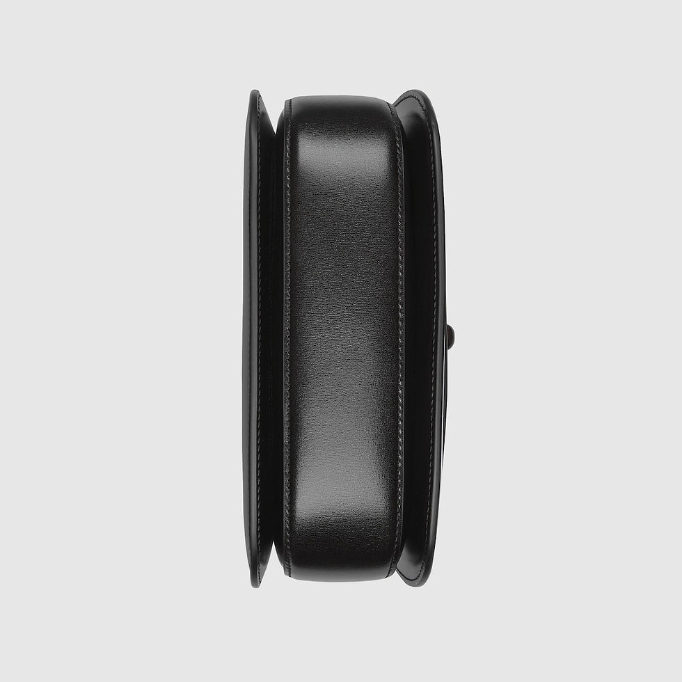 Thumbnail: Gucci Bamboo 1947 small bag - black leather