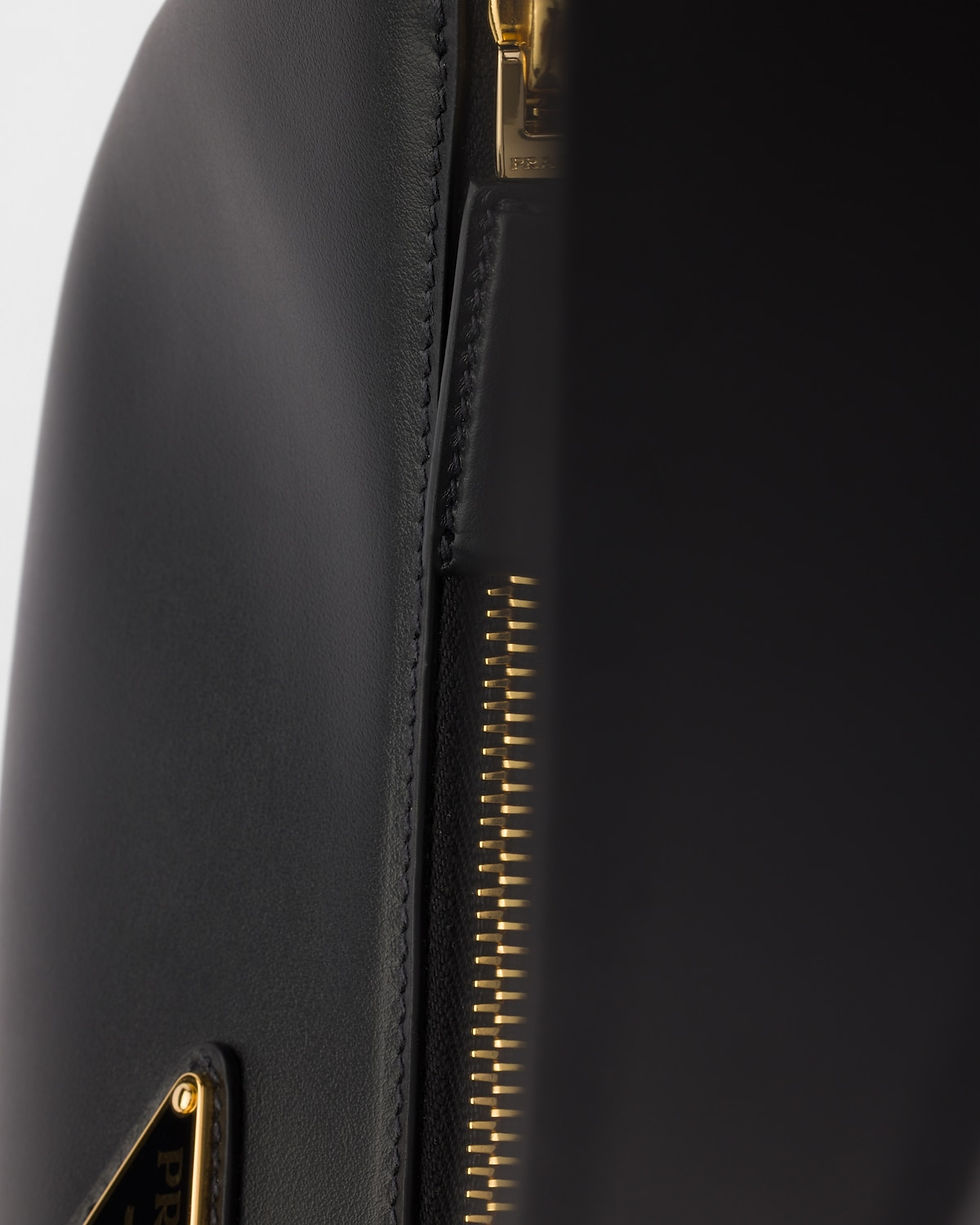 Thumbnail: Prada Arqué small shoulder bag in black calfskin – view 6
