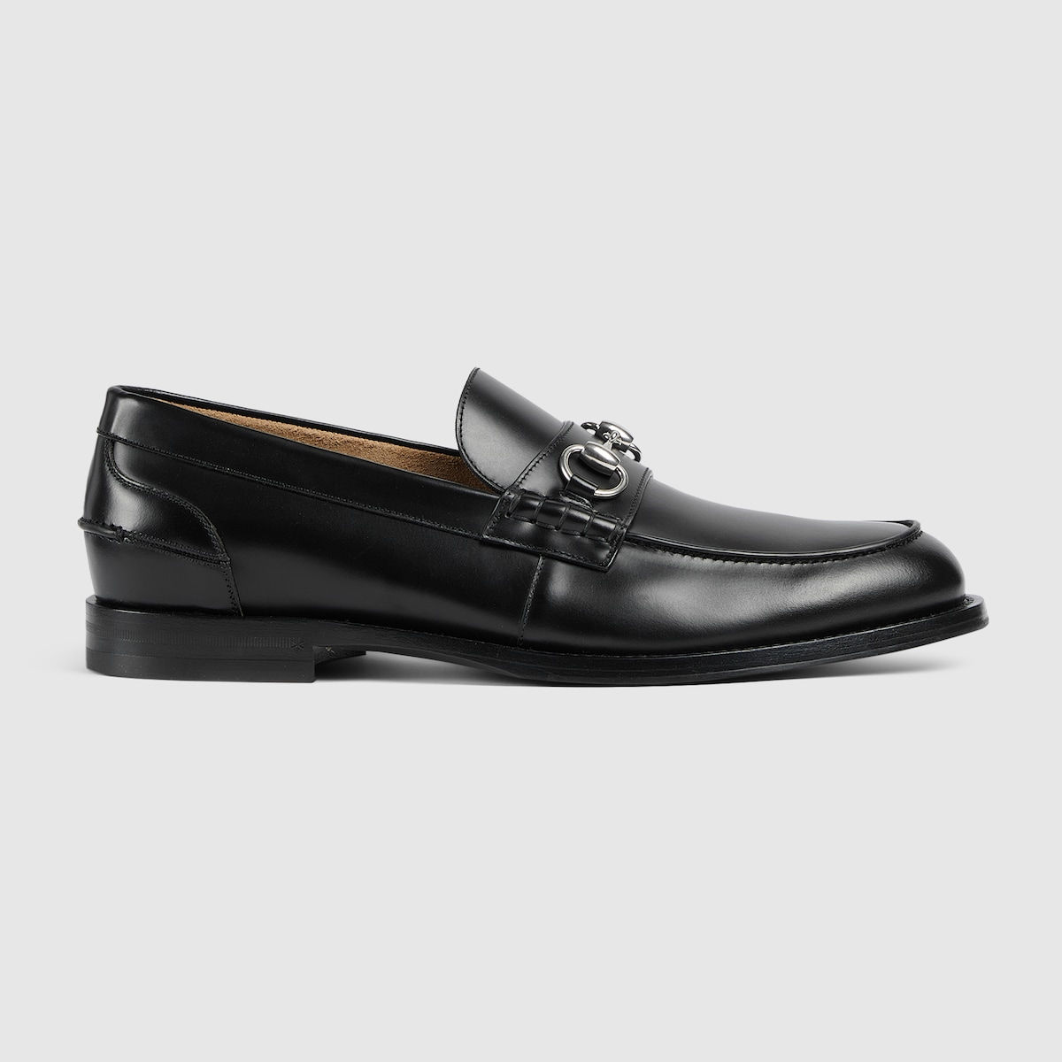 Gucci Men's loafer with Horsebit - black leather