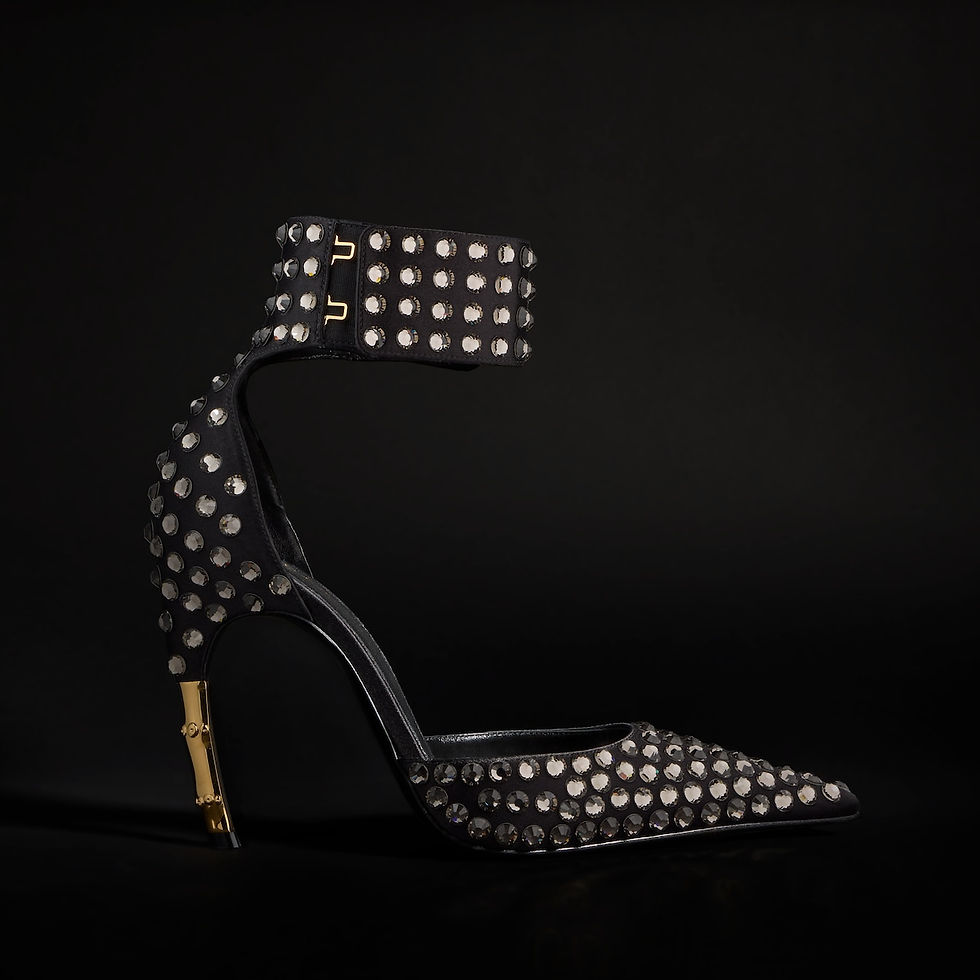 Thumbnail: Gucci Women's Castello pump - black satin