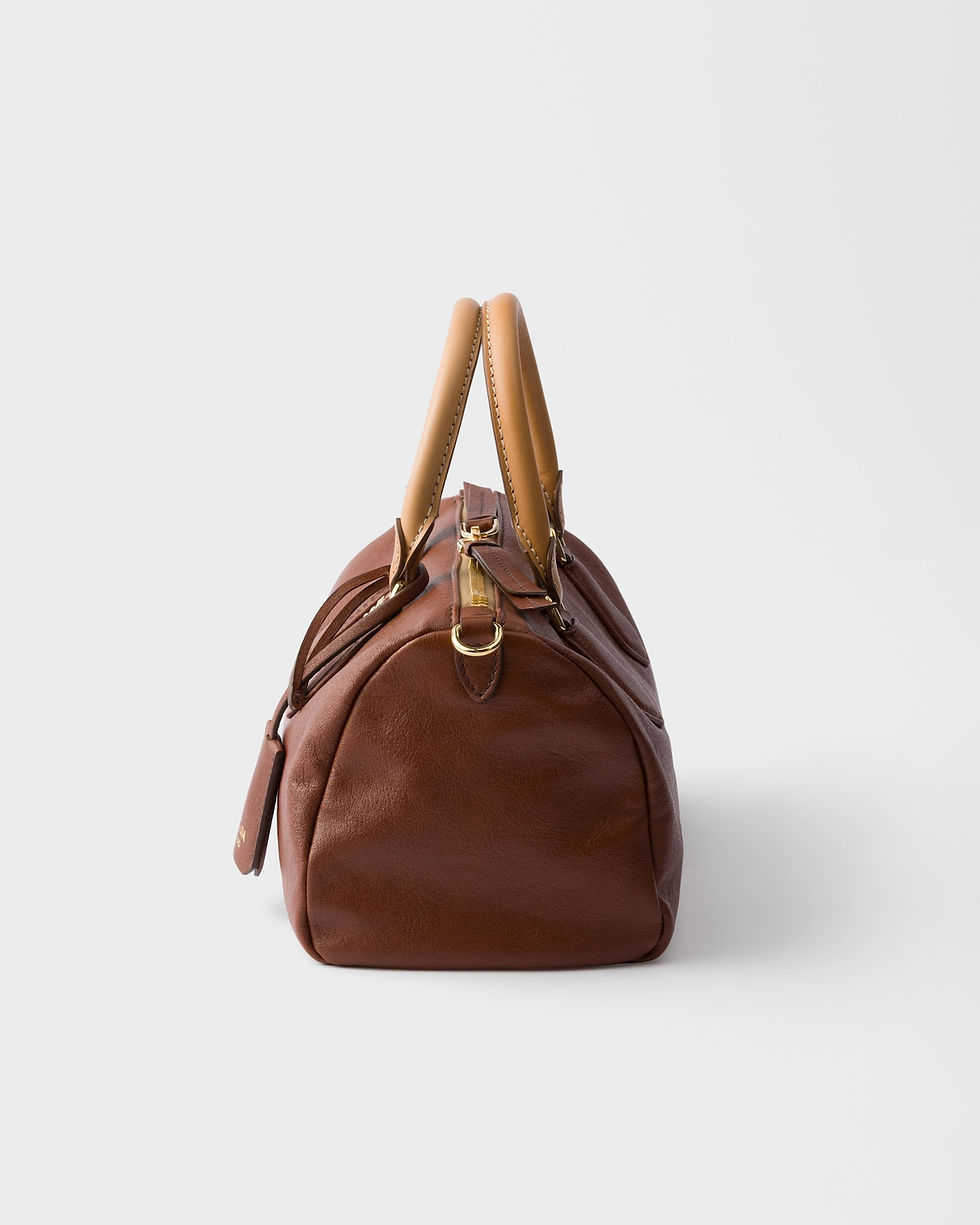 Thumbnail: Prada Evasion small top-handle bag in palisander leather – view 7