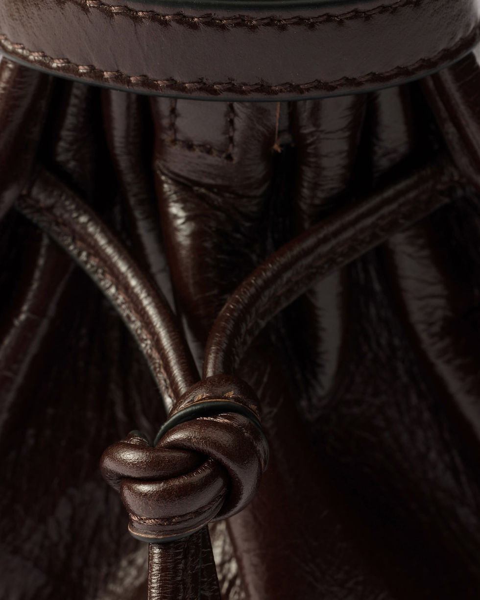 Thumbnail: Prada Bonnie Medium bag in dark brown calfskin – view 5