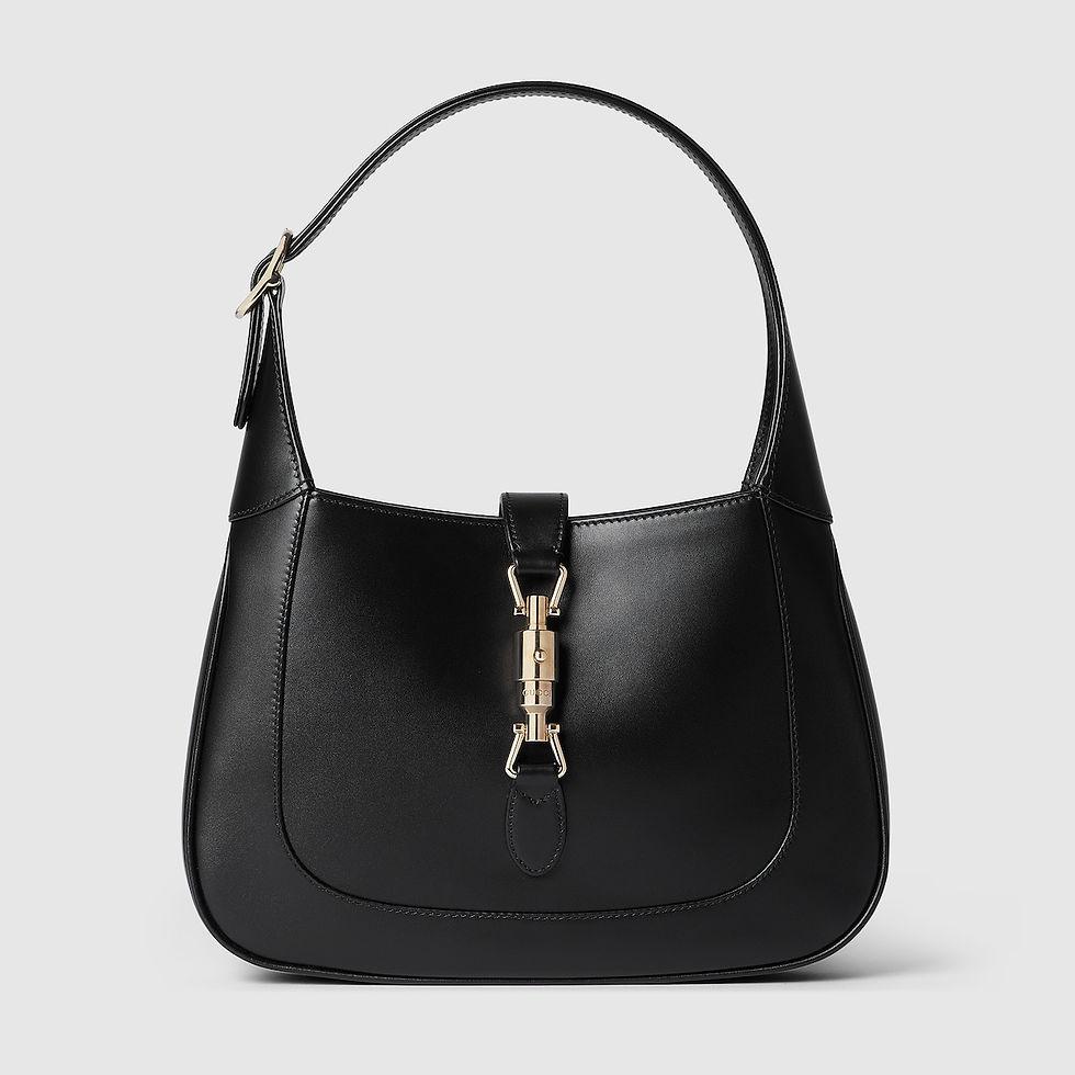 Thumbnail: Gucci Jackie 1961 medium bag - black leather