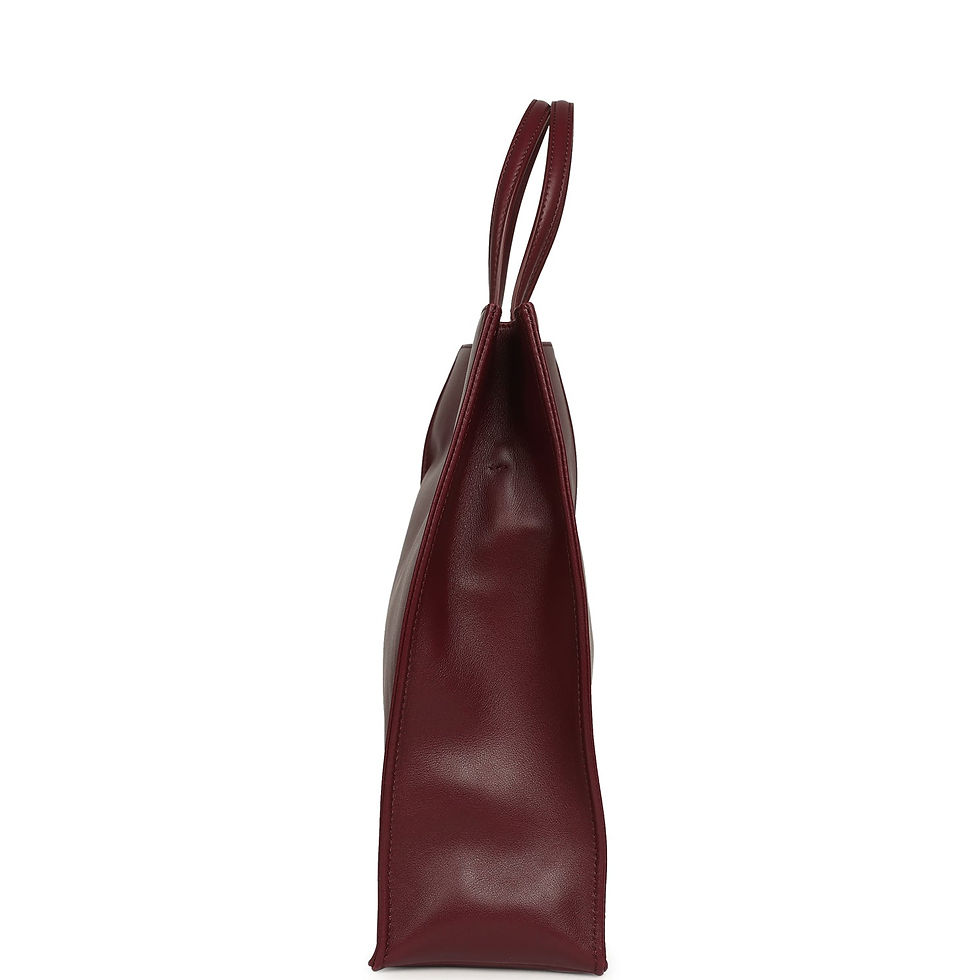 Thumbnail: Side profile of the Grocery Bag highlighting its narrow, paper-bag-inspired shape