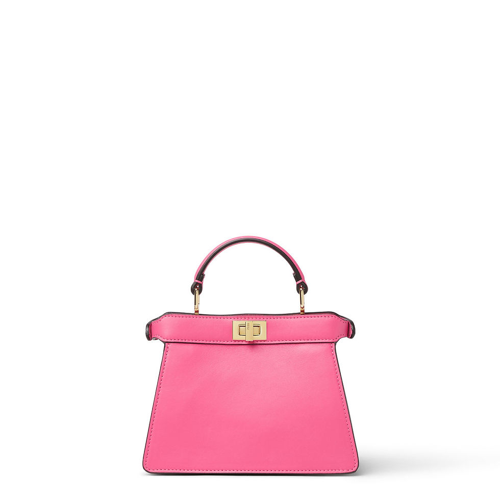 Thumbnail: Fendi Peekaboo ISeeU Petite bag in petunia pink calfskin – view 3