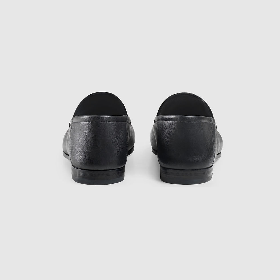 Thumbnail: Gucci Women's loafer with Horsebit - black leather