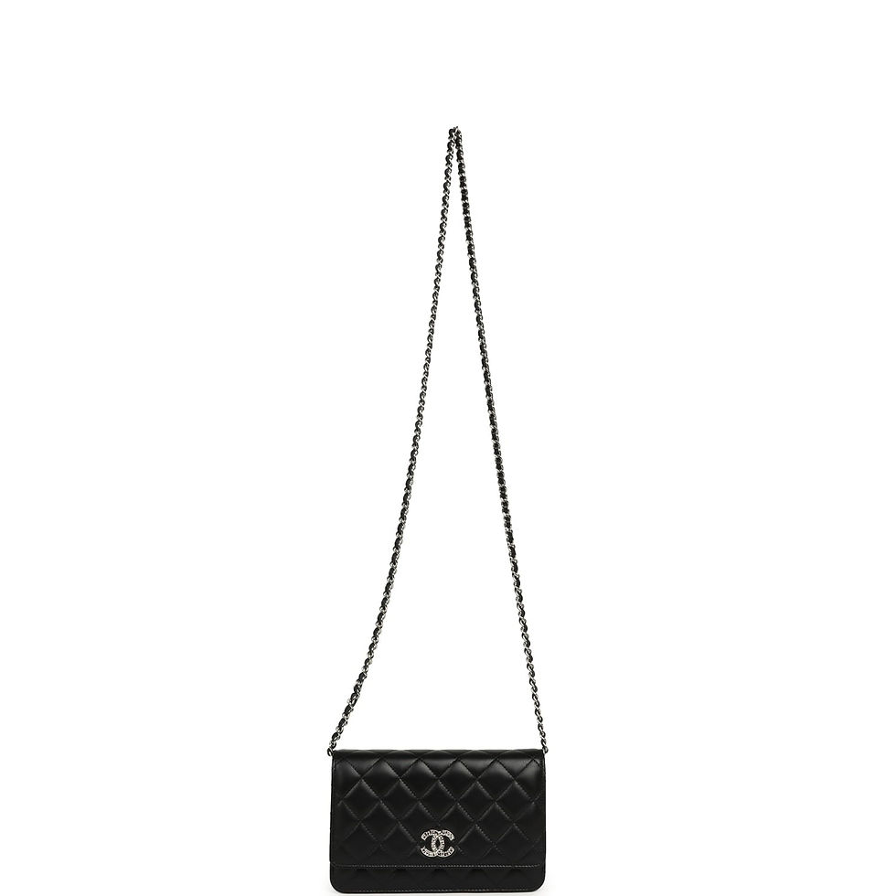Thumbnail: Full-length view of the chain strap extended to crossbody length