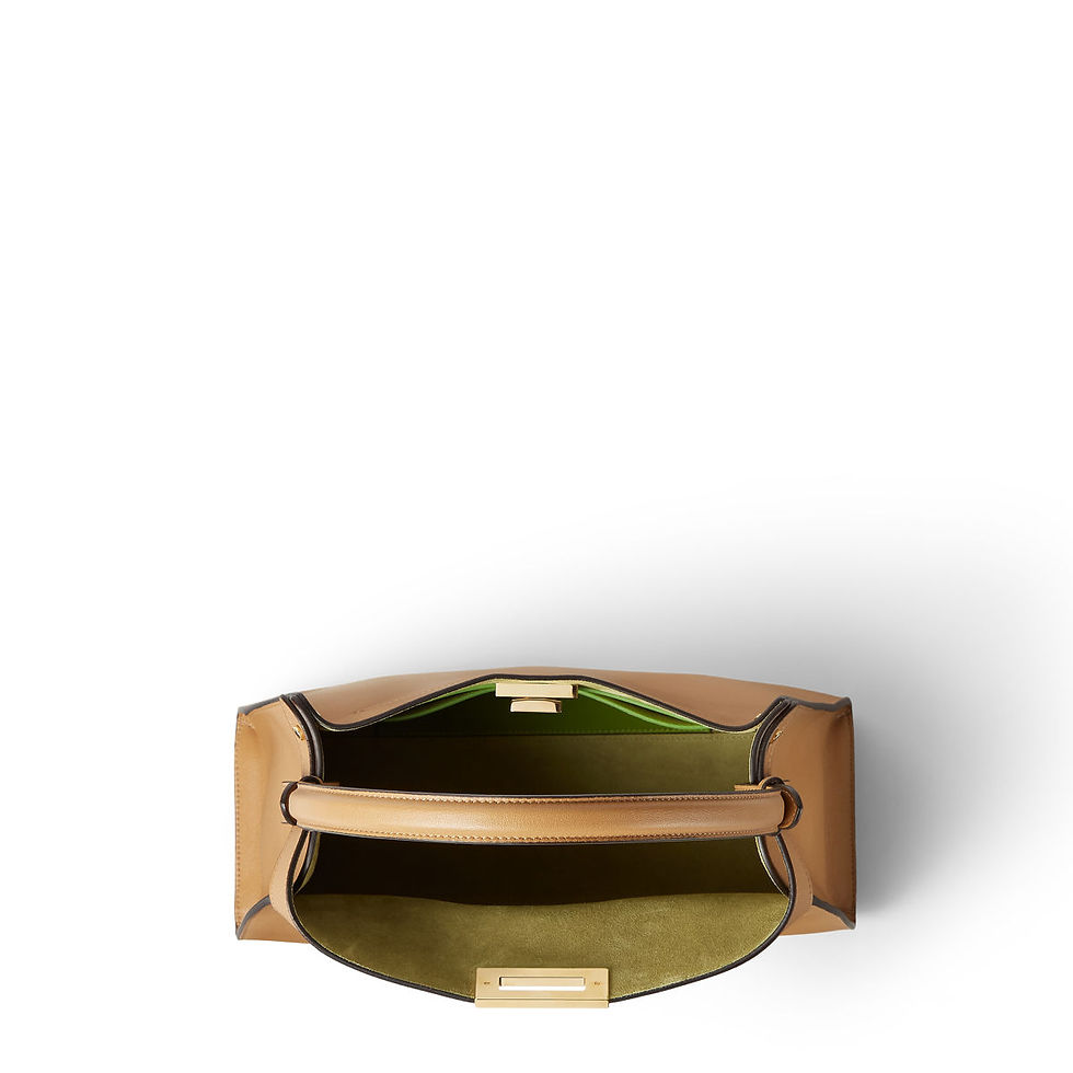 Thumbnail: Fendi Way Medium bag in cappuccino calfskin – view 5