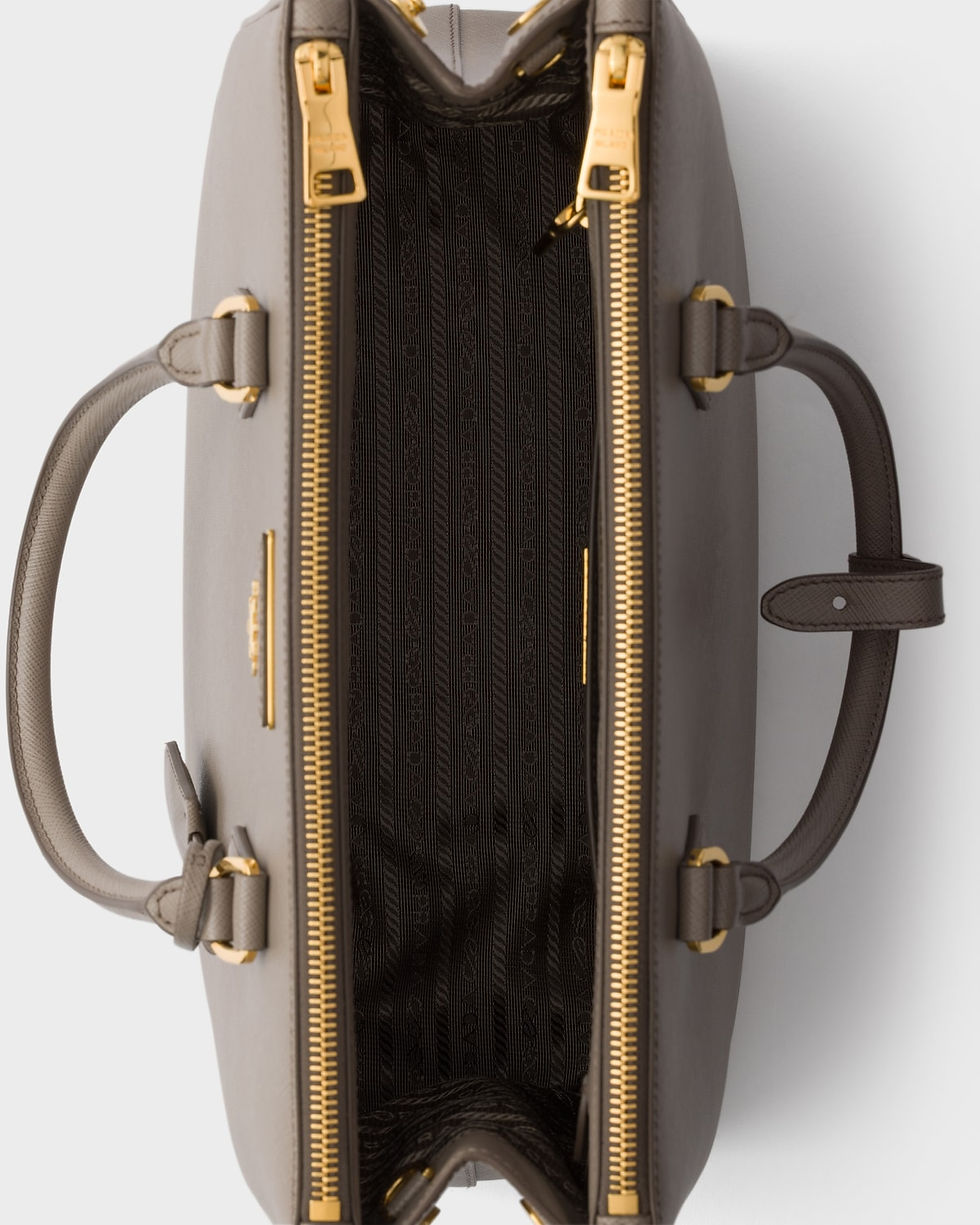 Thumbnail: Prada Galleria large bag in clay grey Saffiano leather – view 5