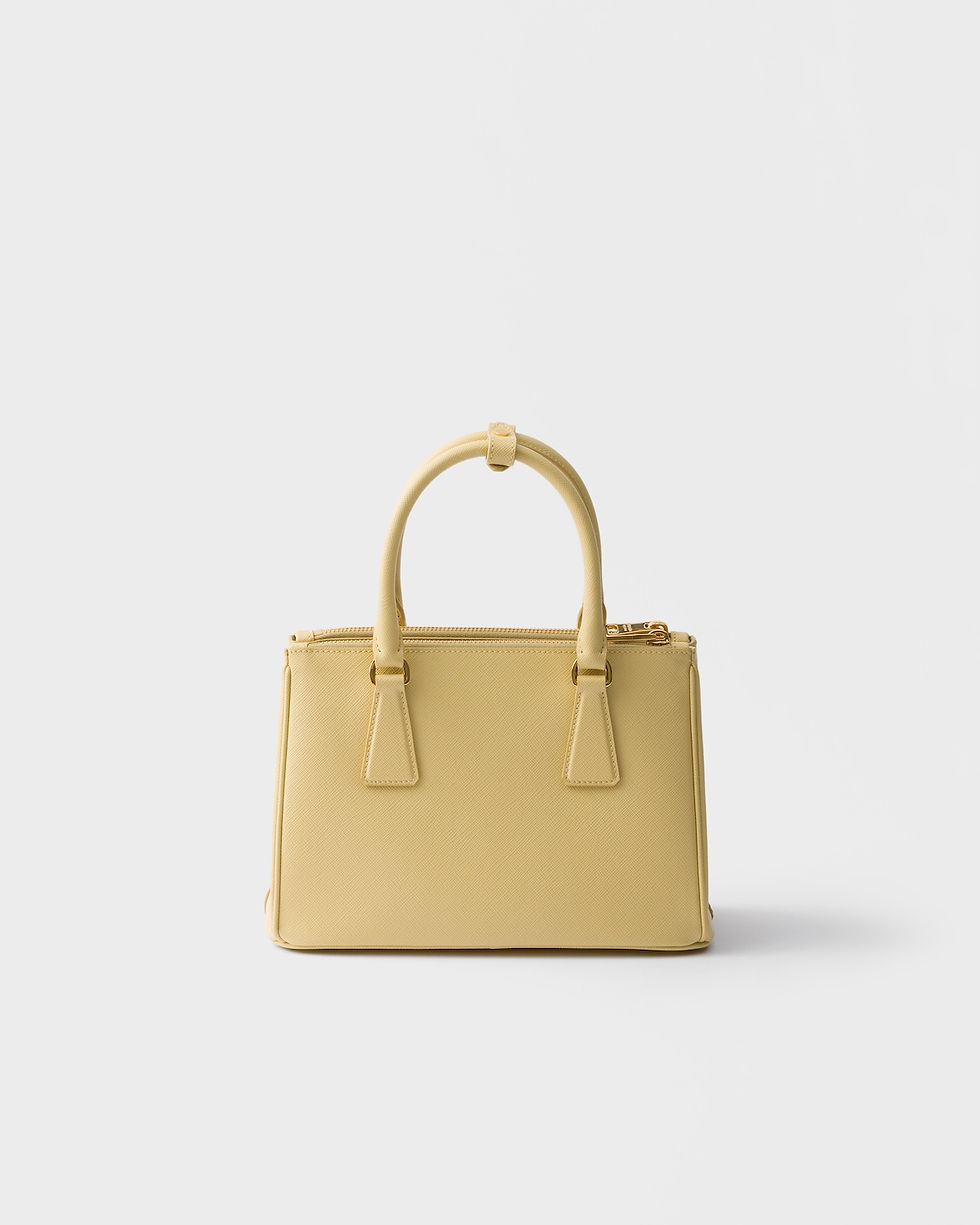 Thumbnail: Prada Galleria small bag in vanilla Saffiano leather – view 4