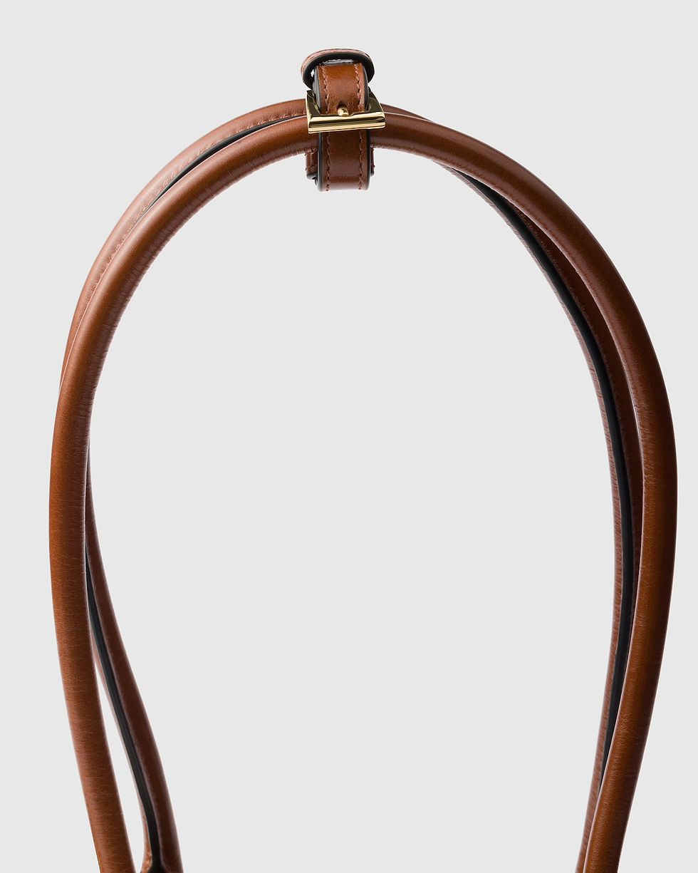 Thumbnail: Prada Bonnie Medium bag in palisander calfskin – view 7