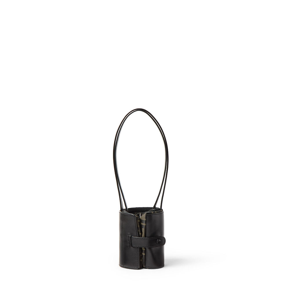 Thumbnail: Fendi Shopper bag in brown Superlight FF Zucca fabric – view 5