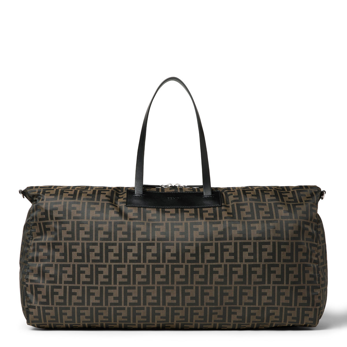 Fendi FF Light Duffle bag in brown Superlight FF Zucca fabric – front view