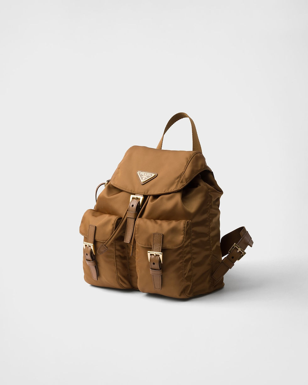 Thumbnail: Prada Re-Edition 1978 small backpack in brandy Re-Nylon – view 2