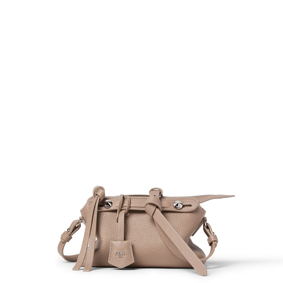 Fendi By The Way Soft Mini bag in rope Cuoio Romano leather – view 2