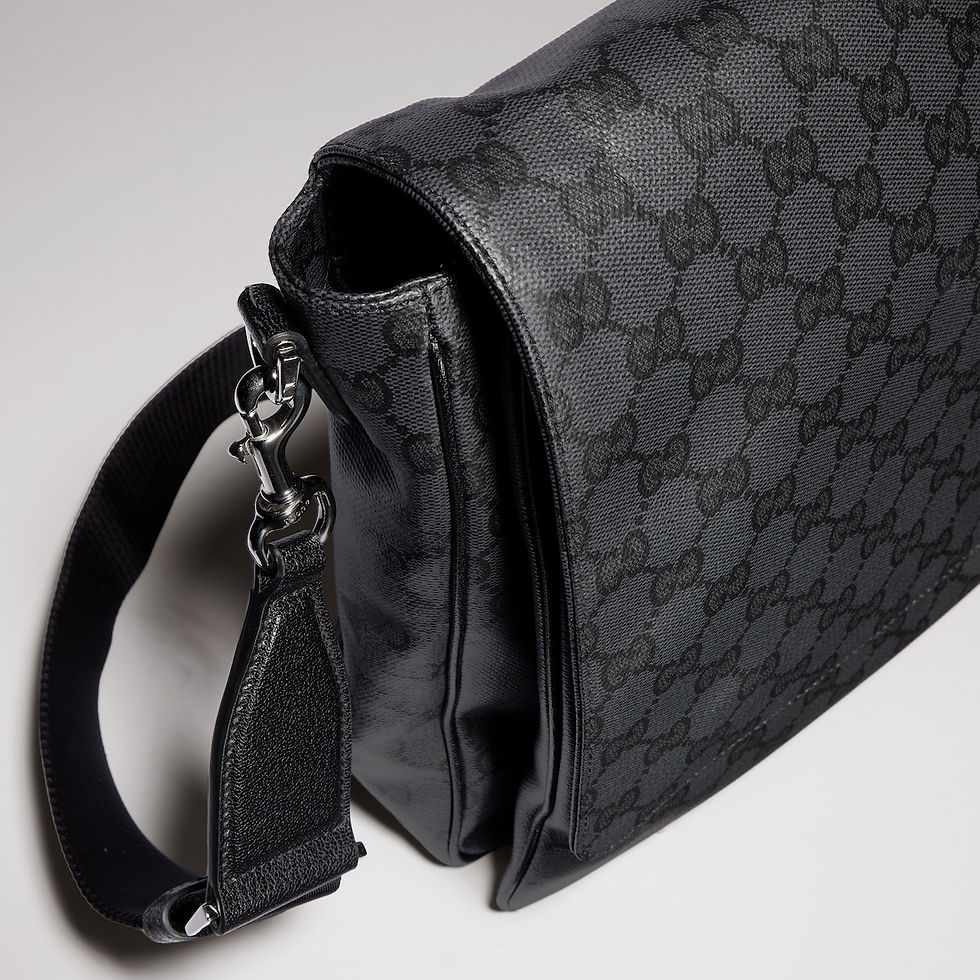 Thumbnail: Gucci Essence Classic medium crossbody bag - black GG canvas