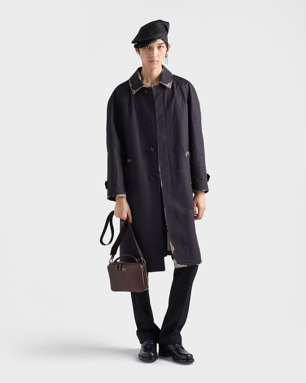 Prada Brique bag in cocoa brown calfskin – view 2