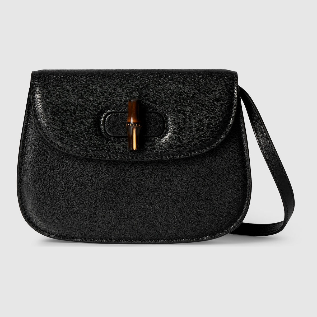Gucci Bamboo mini bag - black leather