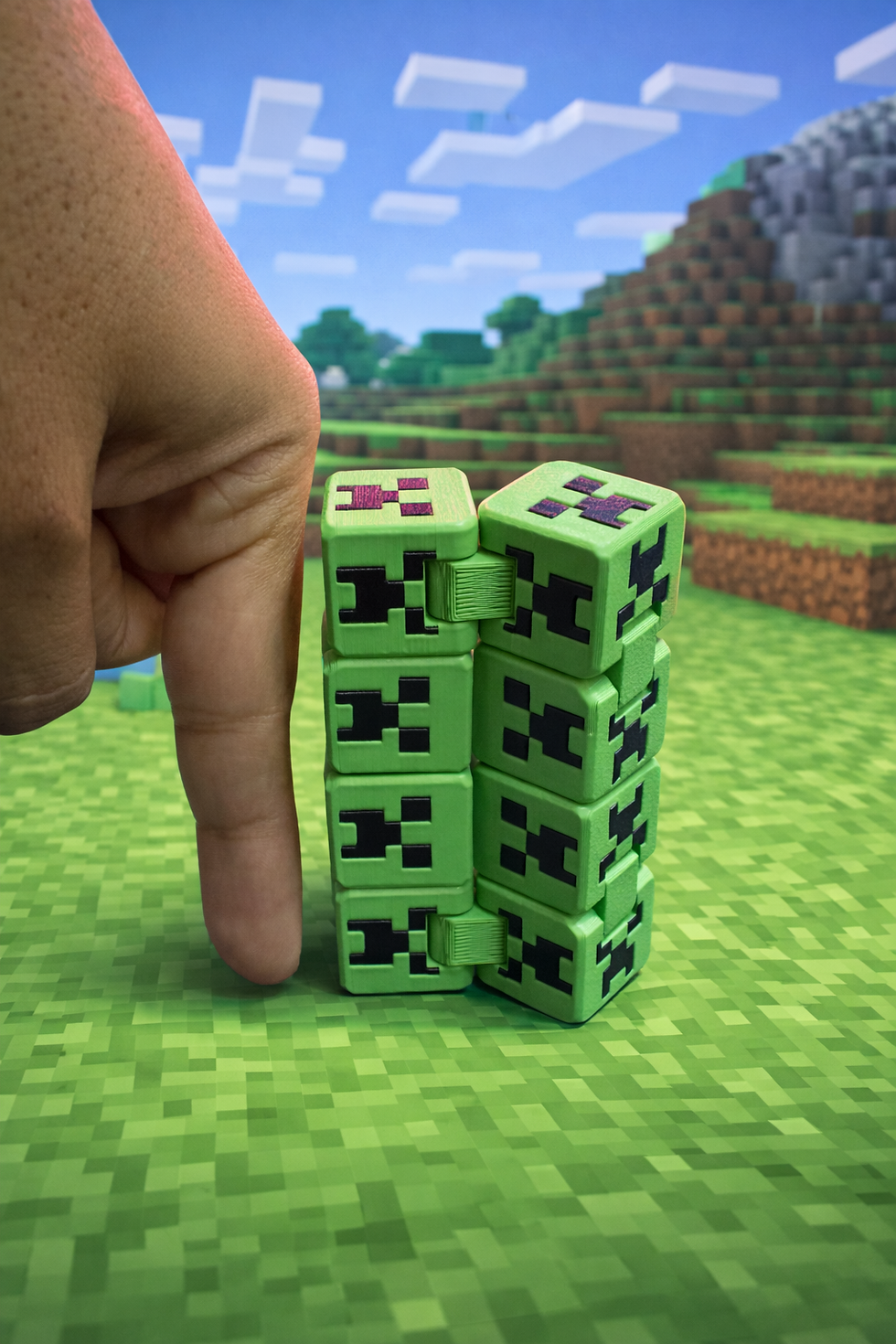 Thumbnail: MINECRAFT CREEPER fidget toy