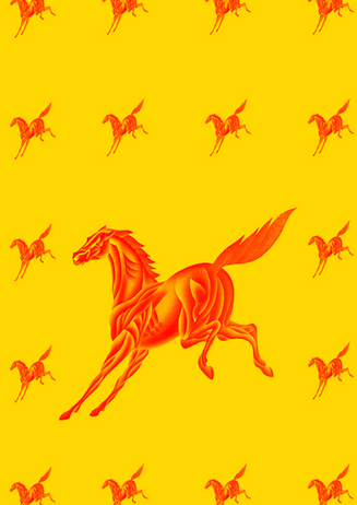 Horse Zine Cover.