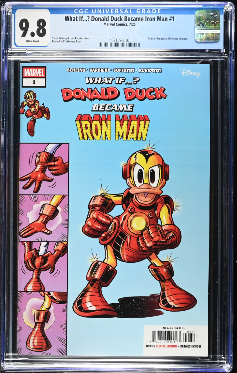 What If...? Donald Duck Became Iron Man #1 CGC 9.8