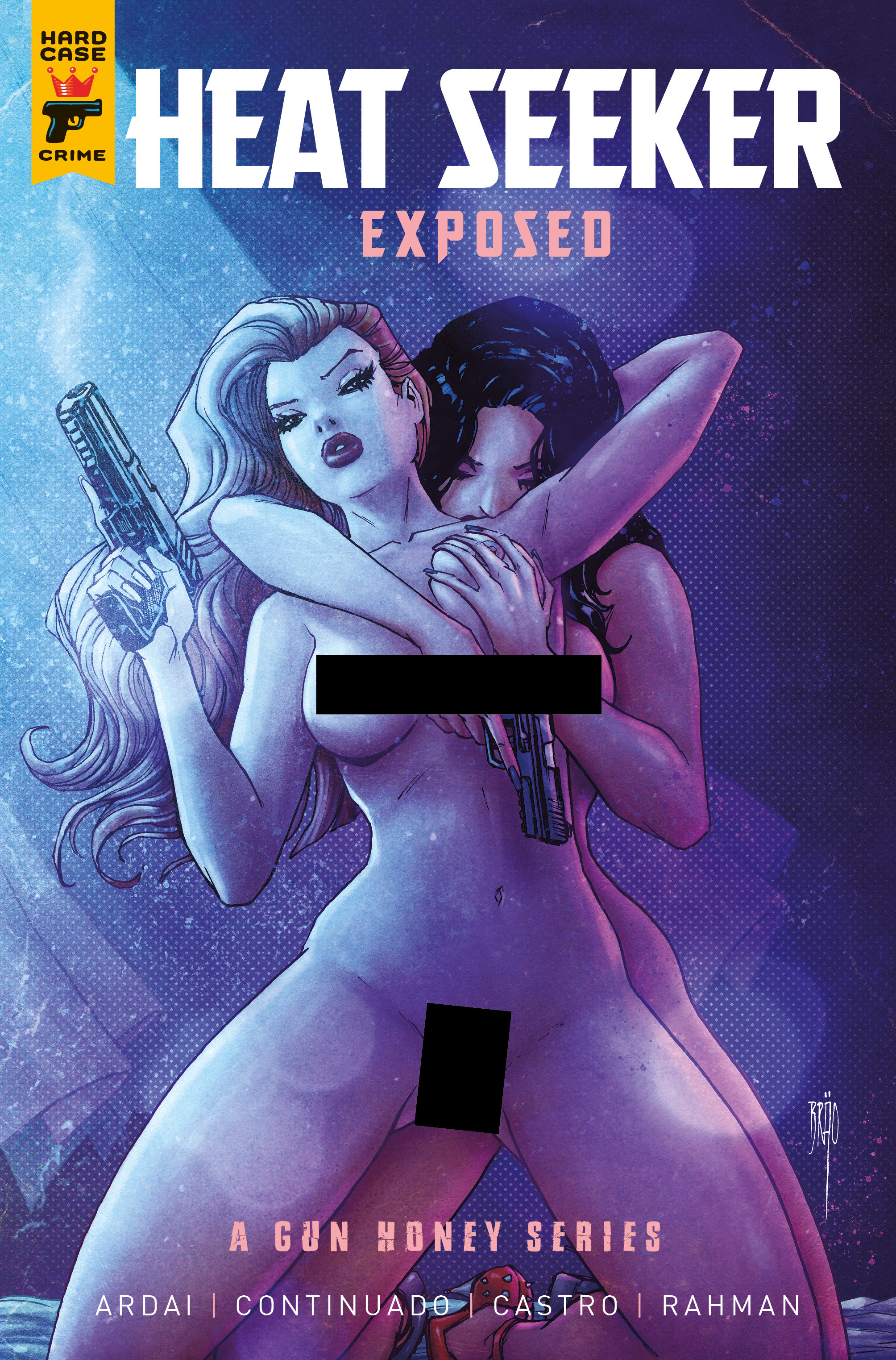 Heat Seeker Exposed A Gun Honey Series #4C (Nude Bagged Variant)