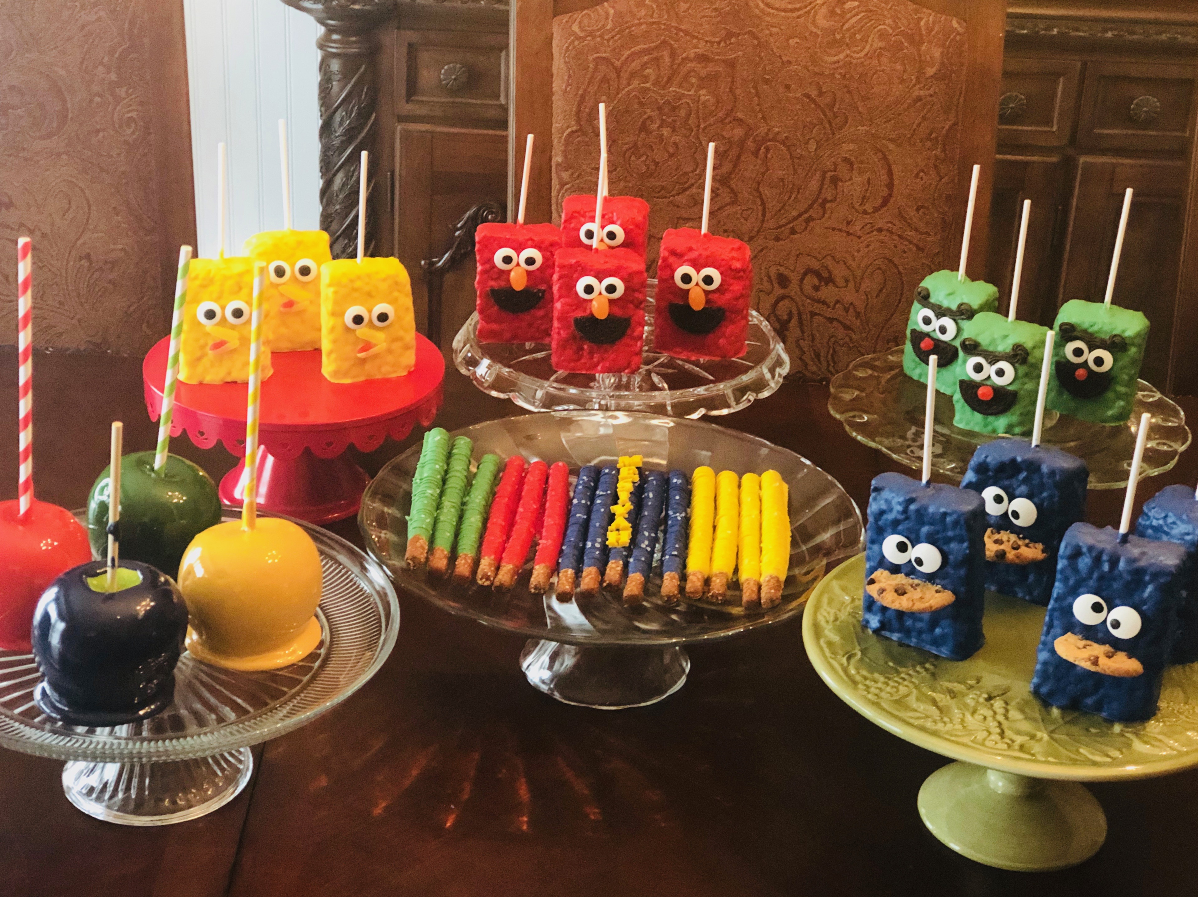 Arranged Food and Objects