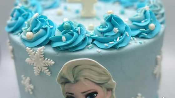 Frozen Themed Cake