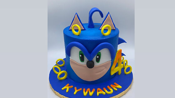 Hedgehog Face Cake