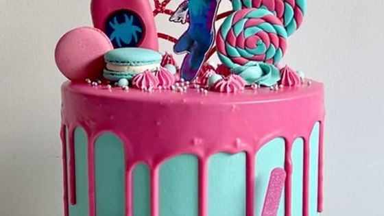 Ghost Spider Cake