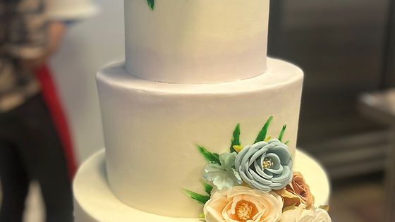 The Nefte 3 tier Wedding Cake