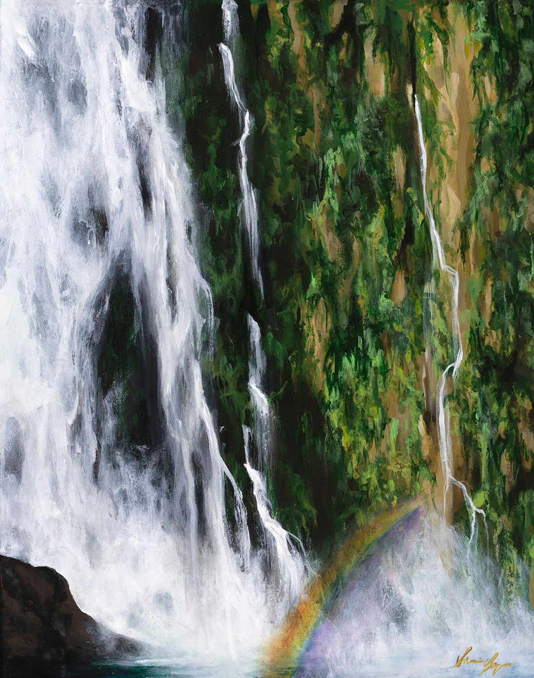 Milford Sound Waterfall