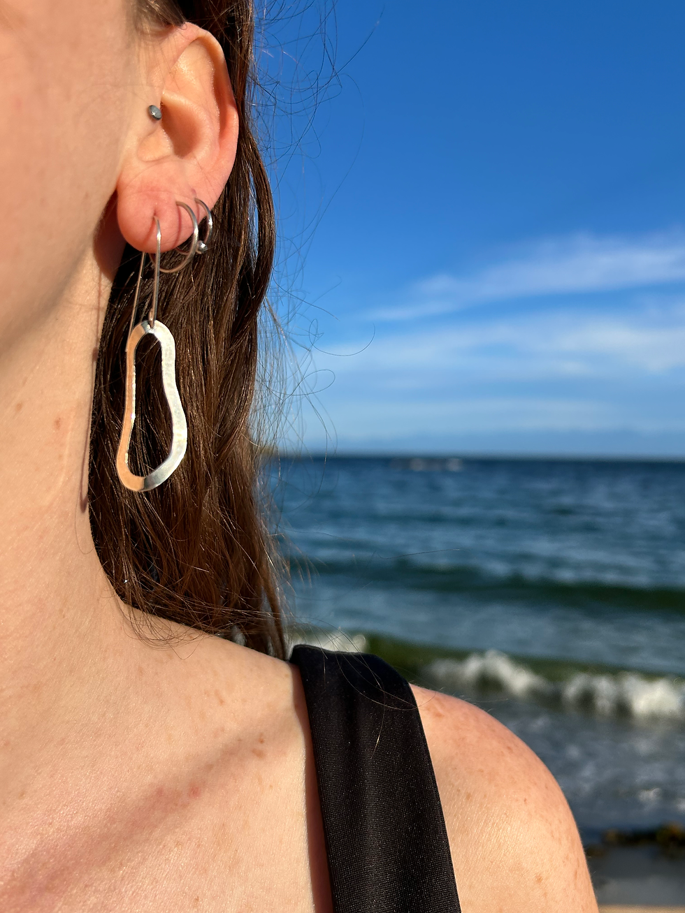 Thumbnail: Ripples Earrings - Sterling Silver
