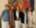 Talkable Communities founders, Patti Greenough, Theresa Rulien, Laureen Pagel, Irene Toto, & Candace Hodgkins, gathered together for a group photo