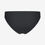 Miniaturbild: Nachhaltiges Bikini Unterteil aus 82% recycelten Polyamiden in schwarz als zeitloser Klassiker am Strand