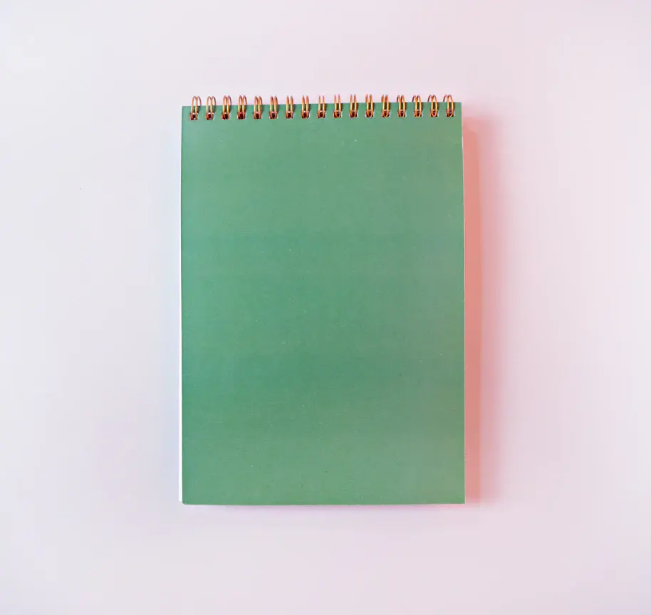 Miniaturbild: Notepad Wire Bound in Amwell von The Completist